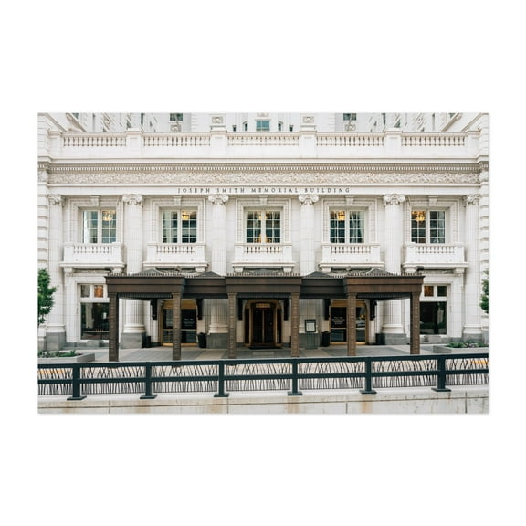 Joseph Smith Memorial Building 01 - Salt Lake City Utah Photography Architecture City Travel Poster Street Photography Unframed Wall Art Print 4 x 6 inches