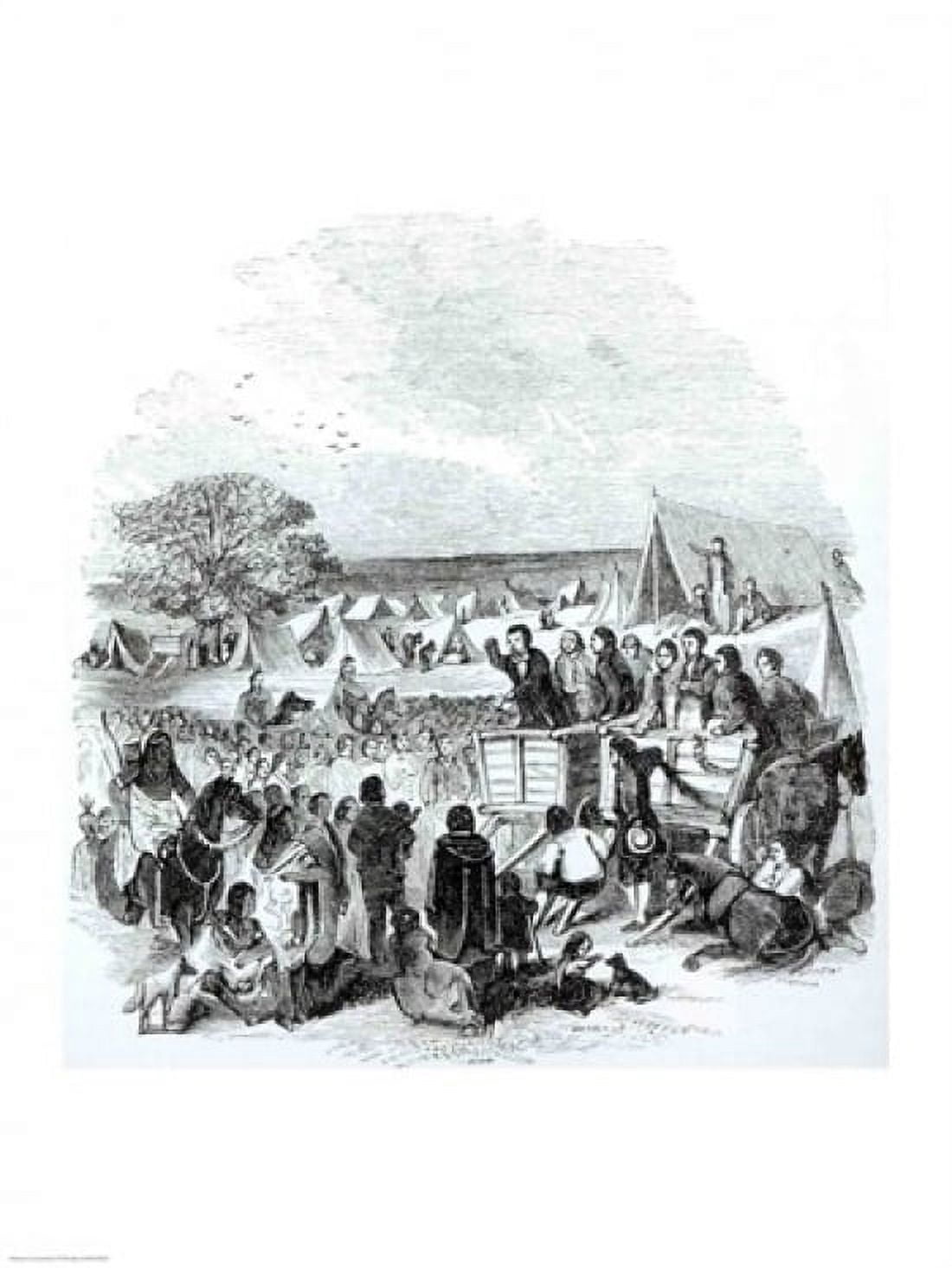 Joseph Smith Preaching in the Wilderness Canvas Art - (18 x 24)