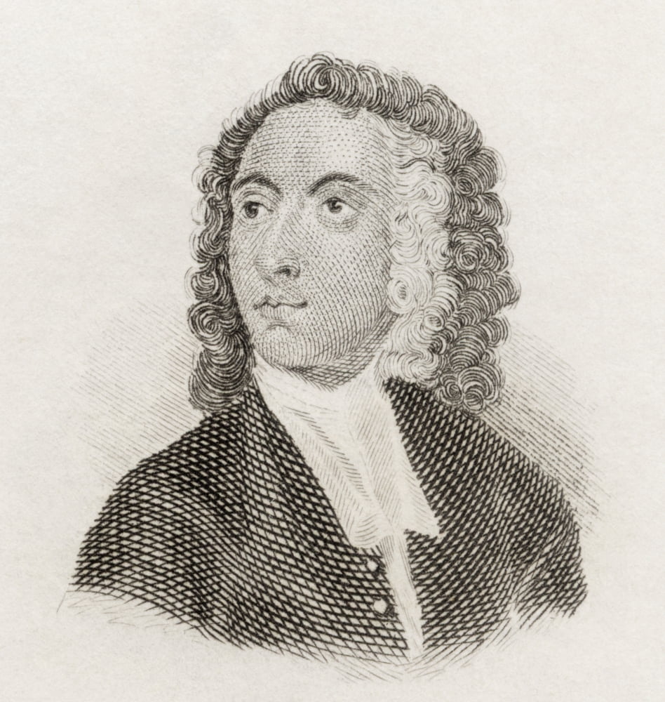 Joseph Spence 1699 To 1768 English Historian Literary Scholar And Anecdotist From Crabbs Historical Dictionary Published 1825 Canvas Art - Ken Welsh Design Pics (14 x 15)