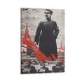 thumbnail image 1 of Joseph Stalin Military Propaganda Poster Room Aesthetic Poster Print Art Wall Painting Canvas Posters Gifts Modern Bedroom Decor 20x30inch(50x75cm), 1 of 6