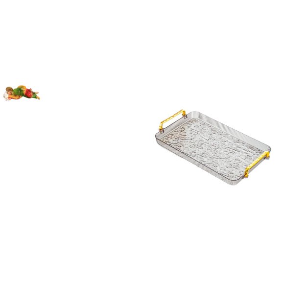 Joseph Statue Religious Figurine Serving Tray Large Resin Construction for Kitchen Tabletop Bedroom Decor