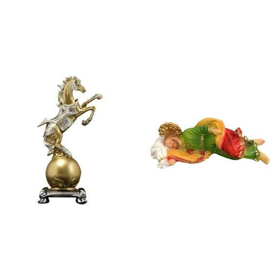 Joseph Statue Sculpture Figurine Durable Resin Material for Office Desk Tabletop Home Decoration