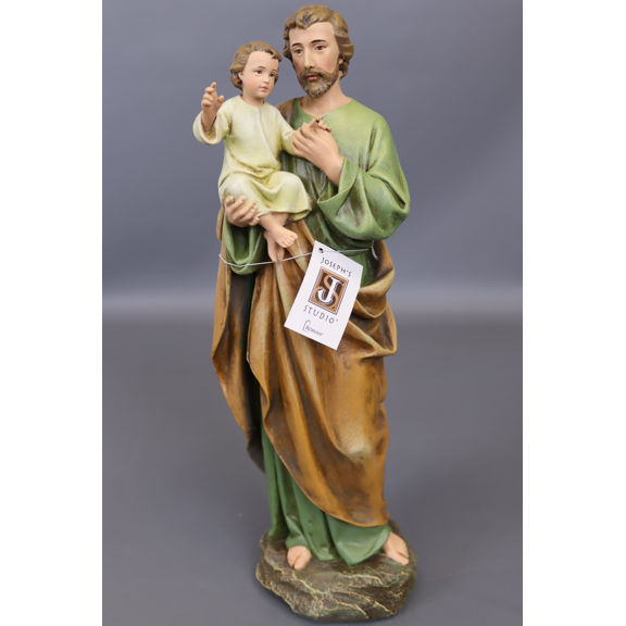 Joseph Studio 14" St. Joseph Statue Figure Renaissance Collection
