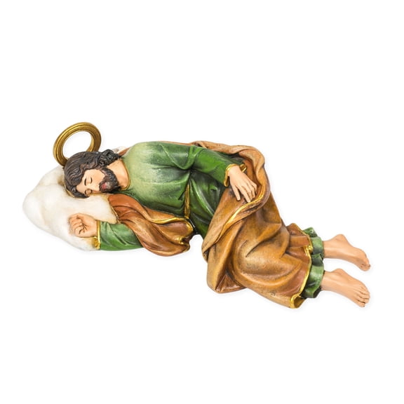 Joseph Studio Saint Joesph Sleeping Resin Religious Statue, 8 1/4 Inch