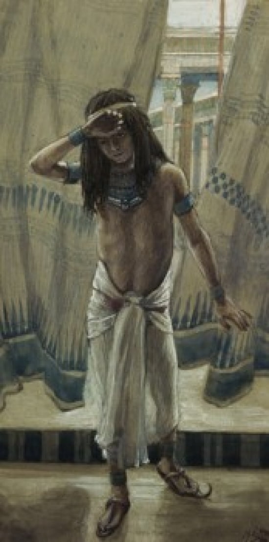Joseph Wept  James J Tissot (1836-1902 French)  Jewish Museum New York Canvas Art - James Tissot (18 x 24)