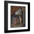 thumbnail image 1 of Joseph Werner 11x14 Black Modern Framed Museum Art Print Titled - Pygmalion and Galathea, 1 of 5