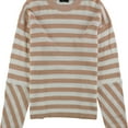 thumbnail image 1 of Joseph Womens Striped Pullover Sweater, Pink, Large, 1 of 1