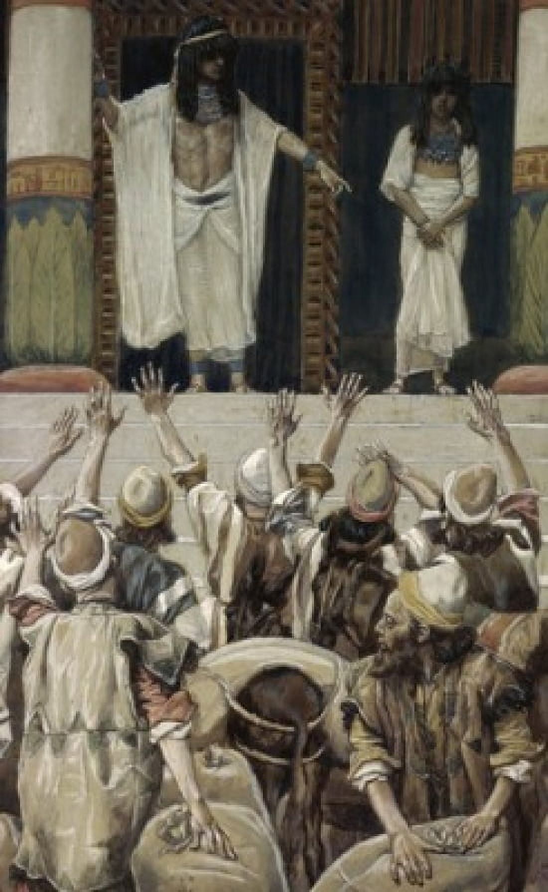 Joseph and Benjamin James J Tissot (1836-1902French) Jewish Museum New York Canvas Art - James Tissot (18 x 24)