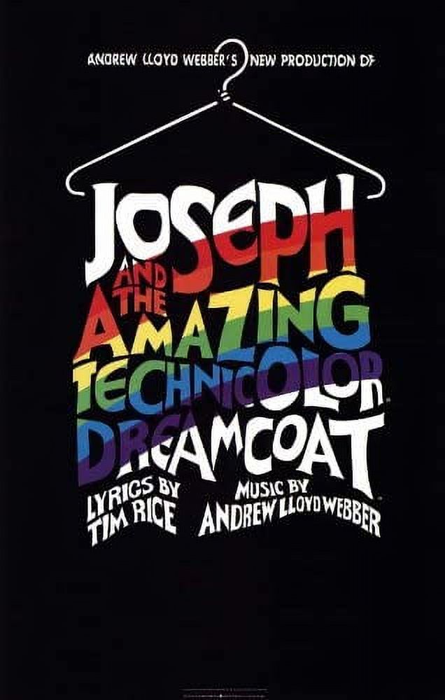 Joseph and The Amazing Technicolor Dreamcoat Poster Broadway Theater ...