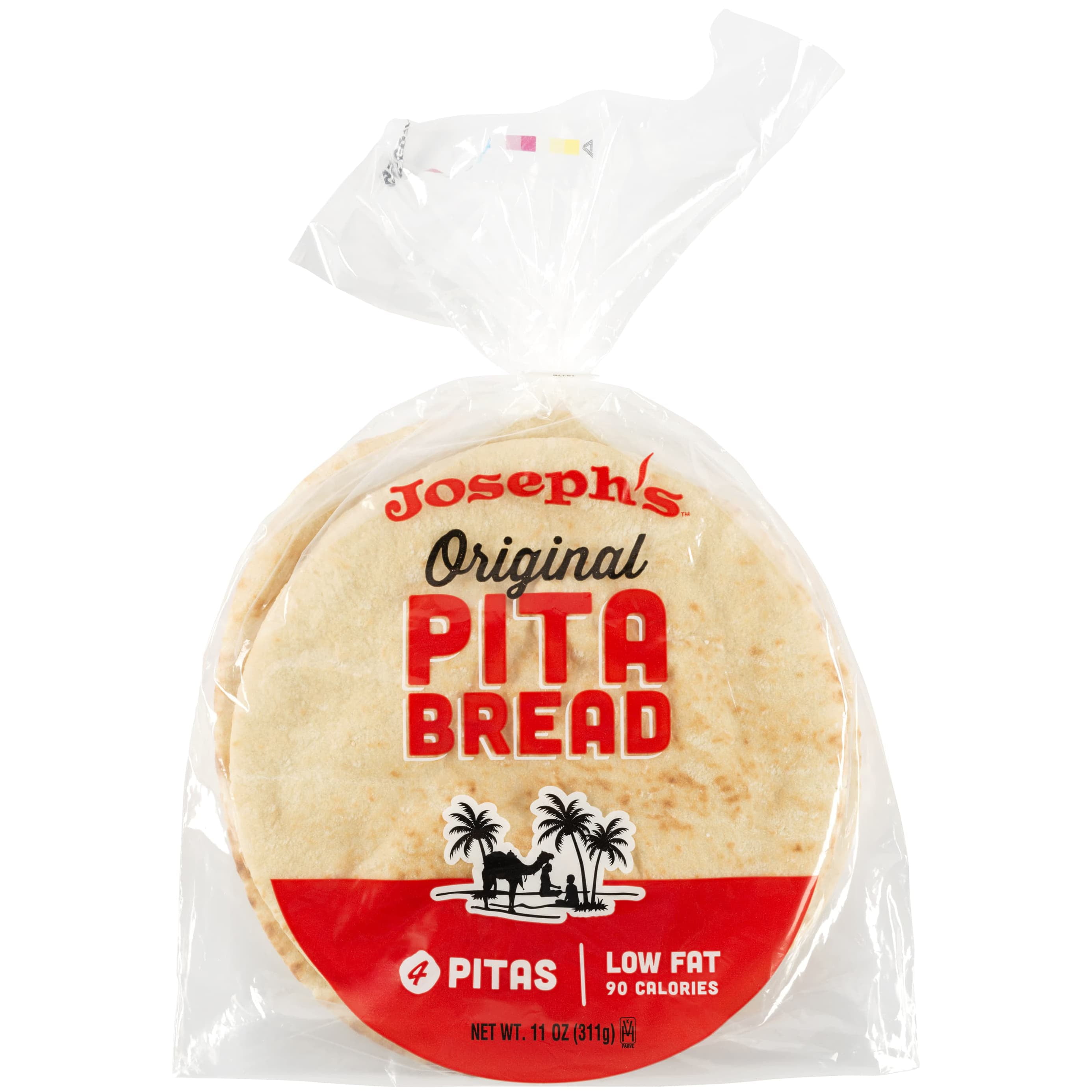 Joseph's 11oz Original White Pita Bread 4 Count