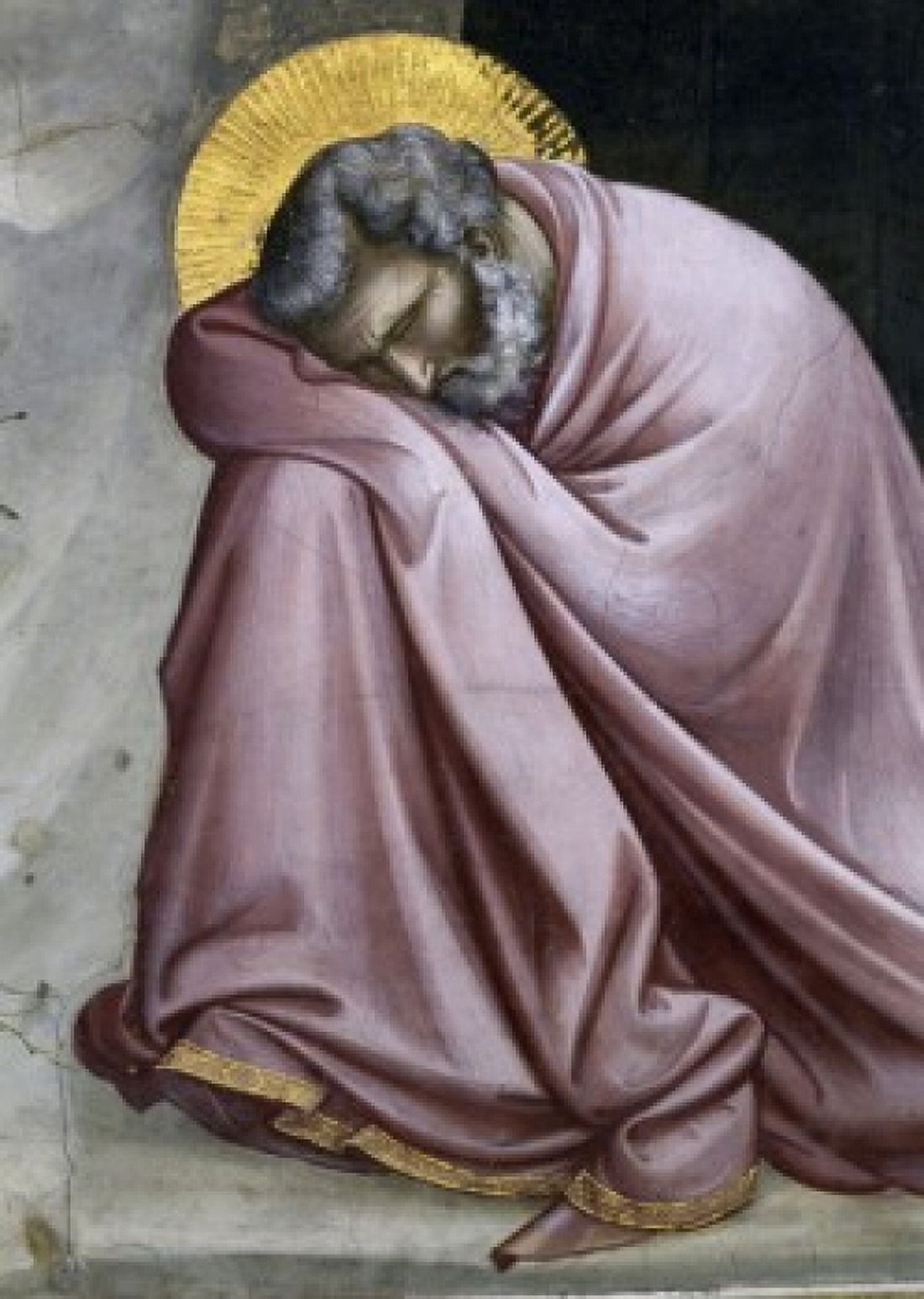 Joseph's Dream (Detail) , 1303-1305, Giotto (ca. 1266-1337 Italian ...