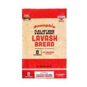 Joseph’s Low Net Carb Flax Lavash Bread, 1 Pack, 4 Count
