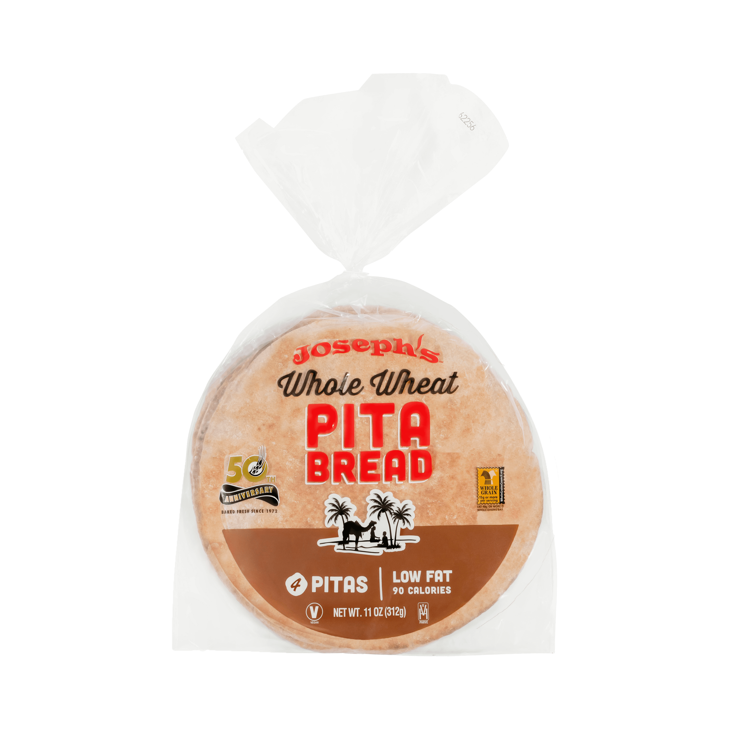 Joseph's Whole Wheat Pita Bread, 4 Count, 11 oz
