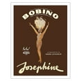 thumbnail image 1 of Josephine Baker - African American Entertainer - Bobino Music Hall France - Vintage Theater Poster by Guy Ventouillac c.1975 - Fine Art Matte Paper Print (Unframed) 11x14in, 1 of 4