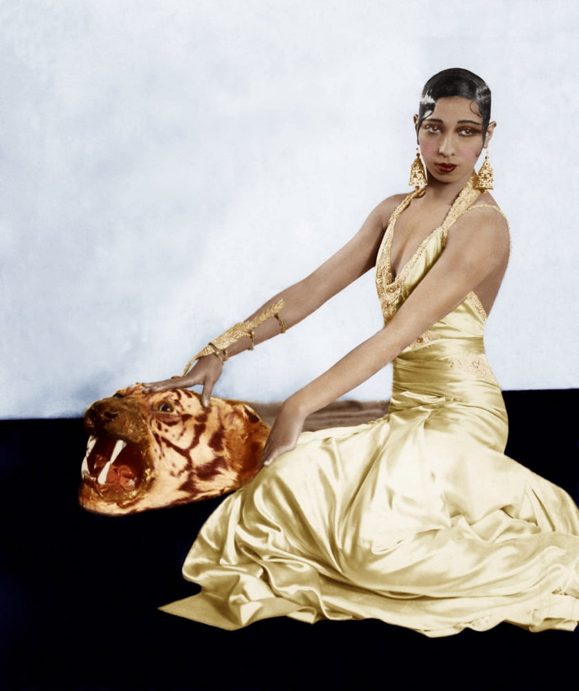 Josephine Baker Canvas Art - (16 x 20)