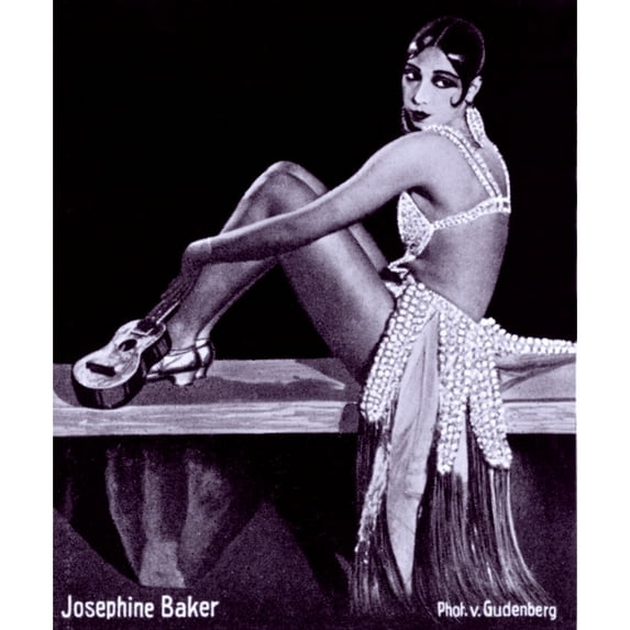 Josephine Baker History Poster Print
