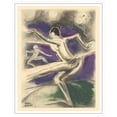 thumbnail image 1 of Josephine Baker - Moulin Rouge Paris - Dancers - Vintage Cabaret Poster by Paul Colin c.1920s - Fine Art Matte Paper Print (Unframed) 16x20in, 1 of 4