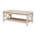 thumbnail image 1 of International Concepts Josephine Solid Wood Coffee Table, 1 of 8