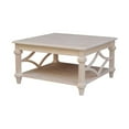thumbnail image 1 of International Concepts Josephine Square Solid Wood Coffee Table, 1 of 6