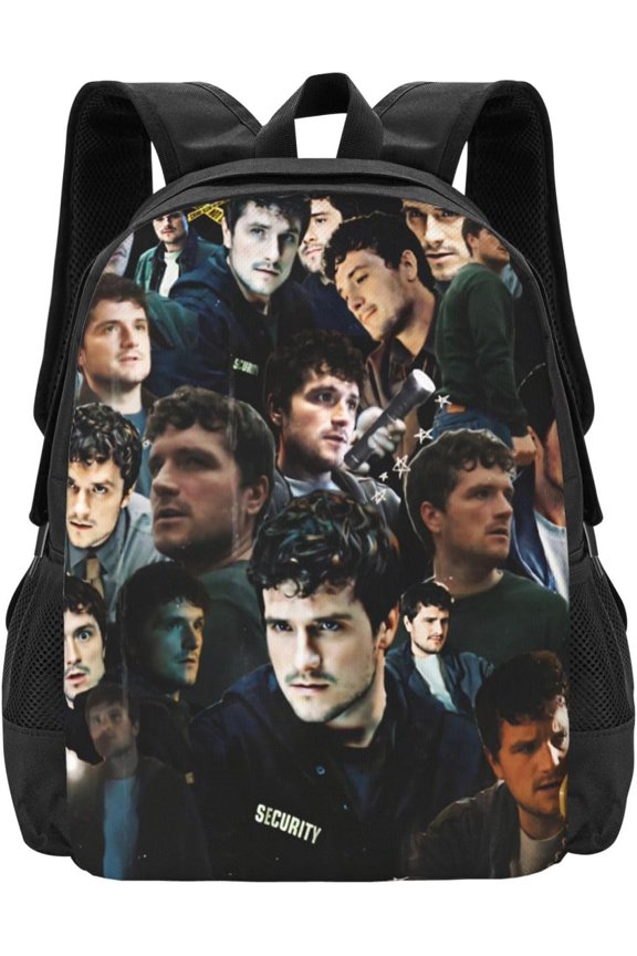 Josh Actors Hutcherson Travel Backpack Laptop Bag Casual Daypack Double Shoulder Bags for Business Outdoor Work 15.6 Inch