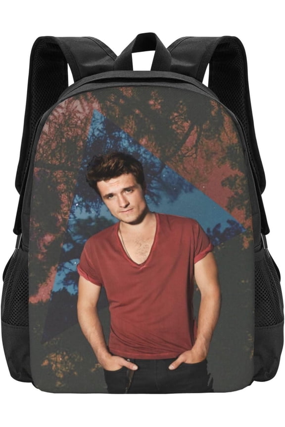 Josh Actors Hutcherson Travel Backpack Laptop Bag Casual Daypack Double Shoulder Bags for Business Outdoor Work 15.6 Inch