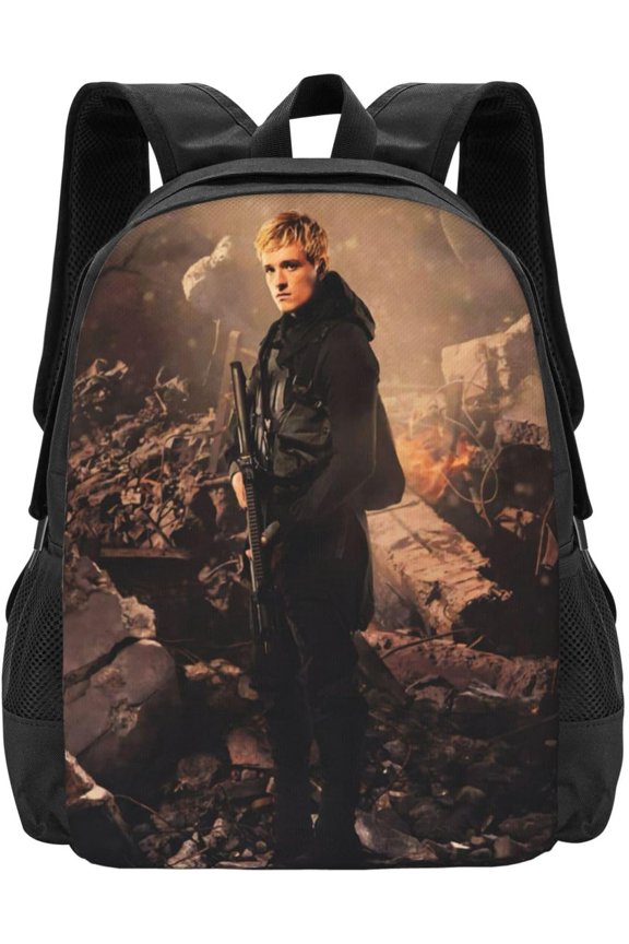Josh Actors Hutcherson Travel Backpack Laptop Bag Casual Daypack Double Shoulder Bags for Business Outdoor Work 15.6 Inch