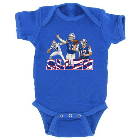 Josh Allen Buffalo Collage Baby 1 Piece