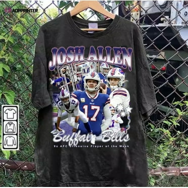 Josh Allen T-Shirt – Retro American Football Unisex Shirt