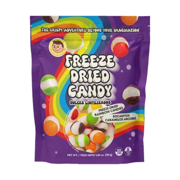 Josh Bosh Freeze Dried Candy Sour Rainbow 3.5 oz