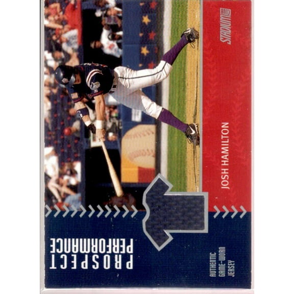 Josh Hamilton Card 2001 Stadium Club Prospect Performance #PRP6