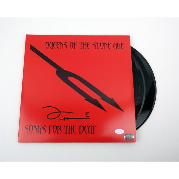 Josh Homme Queens Of Stone Age Signed Songs For The Deaf Vinyl Record Album PSA/DNA COA