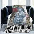 thumbnail image 1 of Josh Hutcherson Blanket Anti-Pilling Throw Blanket Plush Blanket Lightweight & Ultra-Soft, Warm & Comfy Flannel Fleece Blanket for Couch, Bed, Sofa, 60x80, 1 of 6