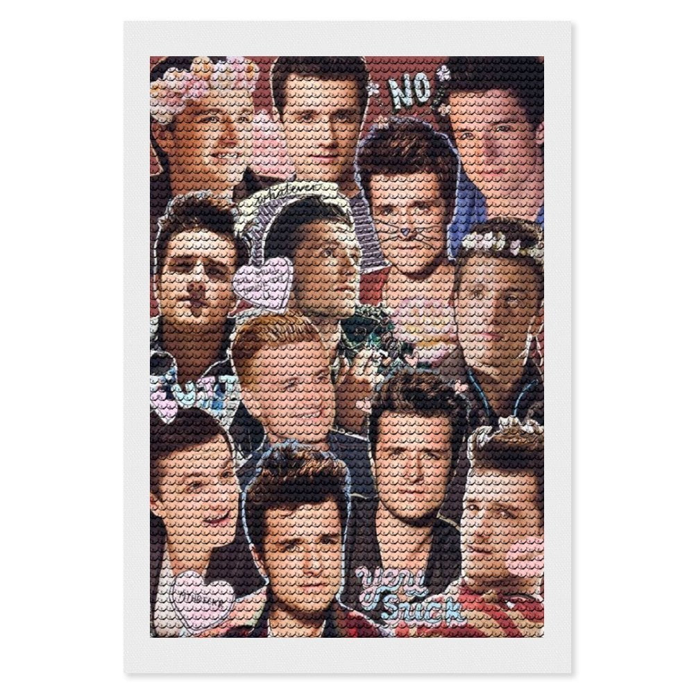 Josh Hutcherson Diamond Art Kits for Adults DIY 5D Diamond Dots Paint