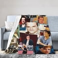 thumbnail image 1 of Josh Hutcherson Throw Blanket Couch Bed Sofa Soft Lightweight Warm Cozy Flannel Fleece Bed Blanket For Kids Adults Gift Multiple Sizes Available 50"X40", 1 of 5