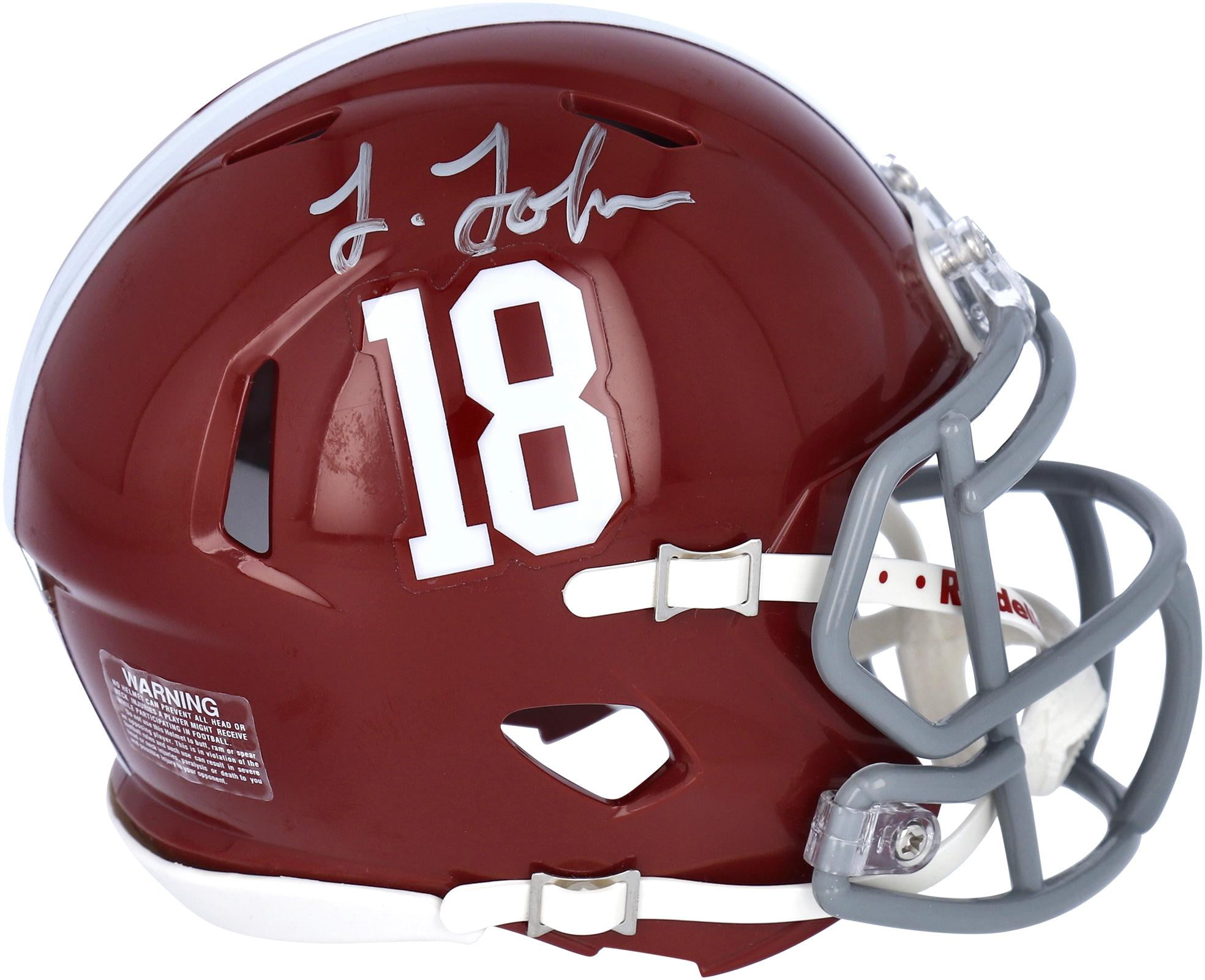 Josh Jobe Alabama Crimson Tide Autographed Riddell Speed Mini Helmet - Fanatics Authentic Certified