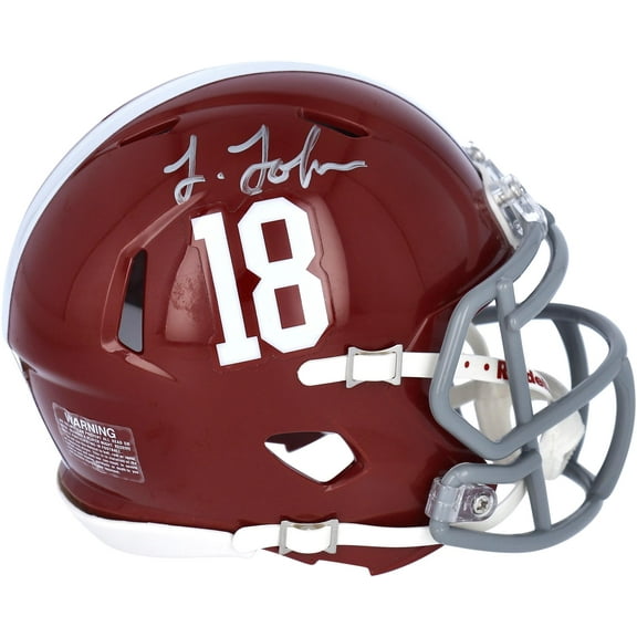 Josh Jobe Alabama Crimson Tide Autographed Riddell Speed Mini Helmet - Fanatics Authentic Certified