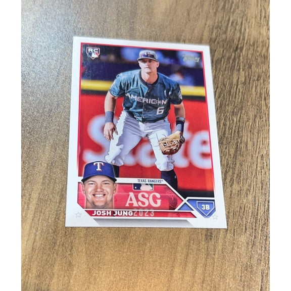 Josh Jung MLB Texas Rangers 2023 Topps Update - 2023 All-Star Game ASG-14 trading card