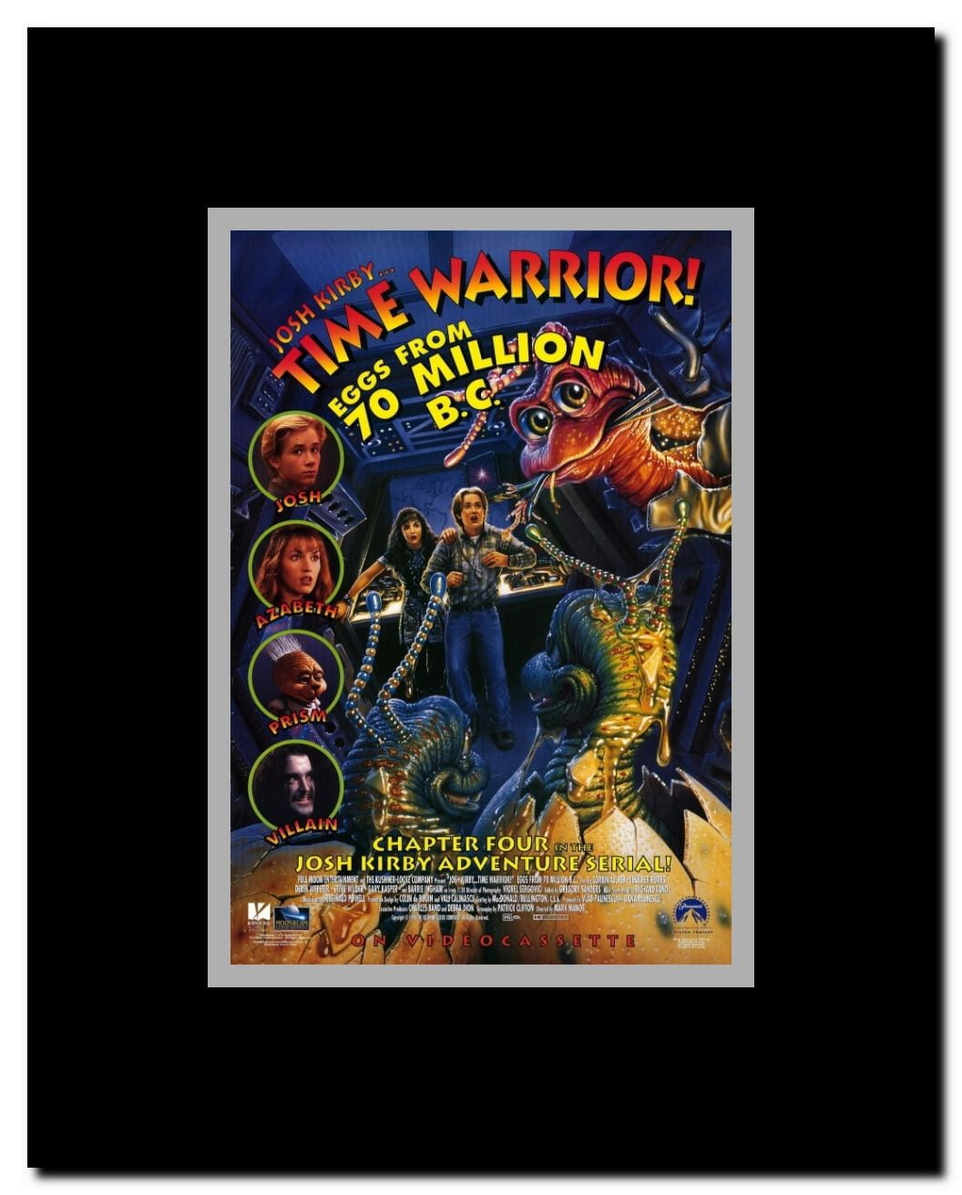 Josh Kirby... Time Warrior Framed Movie Poster