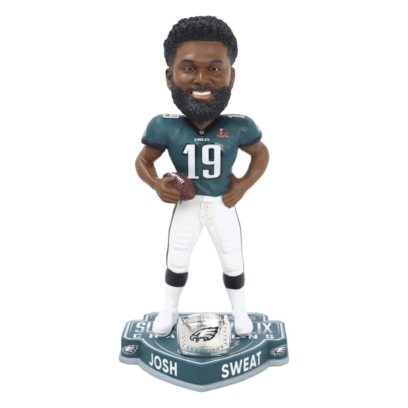 FOCO Josh Sweat Philadelphia Eagles Super Bowl LIX Champ Bobblehead