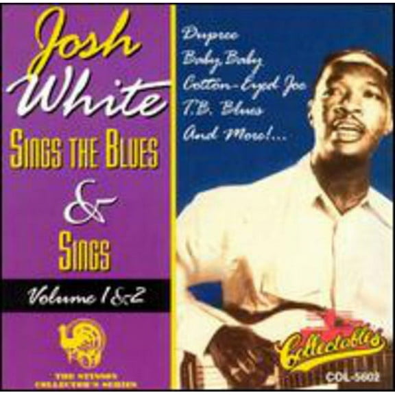 Josh White - Josh White Sings The Blues and Sings, Vol.1&2 - Blues - CD