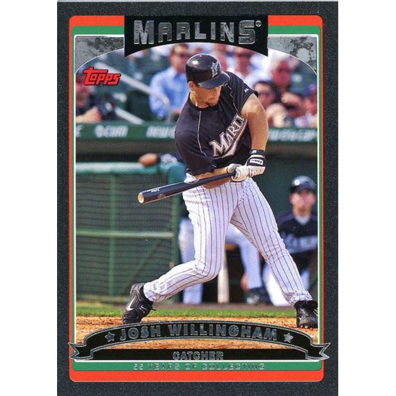 Josh Willingham Card 2006 Topps Black #469