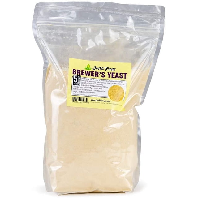 Josh's Frogs Large Brewers Yeast Dry Powder Nutritional Supplement for ...