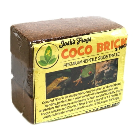 Josh's Frogs Coco Cradle Brick (3 Pack)