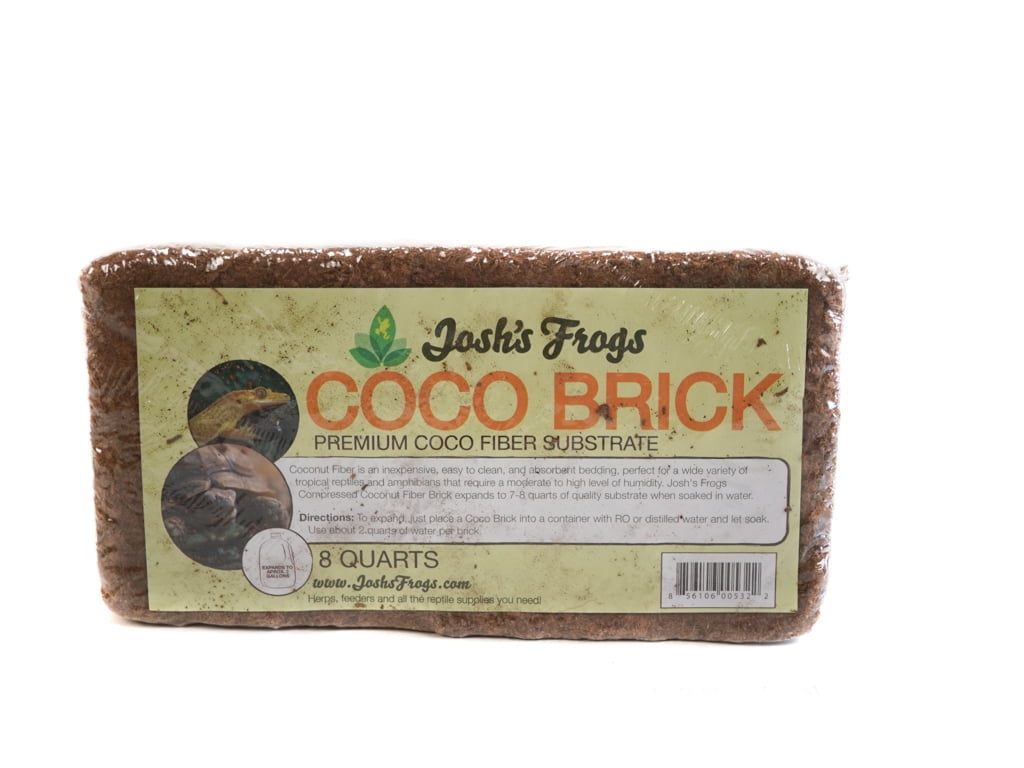 Josh's Frogs Coco Cradle Brick (8 Quarts) - Walmart.com