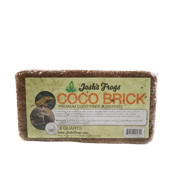 Josh's Frogs Coco Cradle Brick (8 Quarts) - Walmart.com