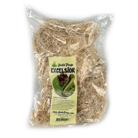 Josh's Frogs Excelsior (makes 20 Fruit Fly Cultures)