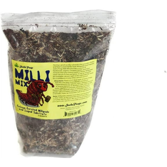 Josh's Frogs Milli Mix Calcium Enriched Millipede and Isopod Substrate (2 quart)