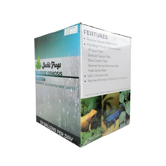 Josh's Frogs Reptile and Amphibian Reverse Osmosis System (50 GPD)