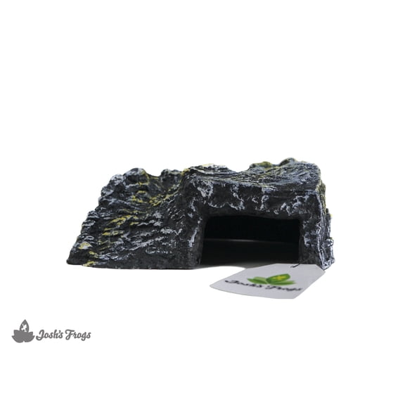 Josh's Frogs Rock Cavern Reptile and Amphibian Hide with Ramp (Small)
