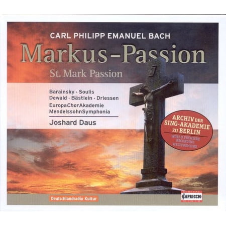 Joshard Daus - St Mark Passion - Music & Performance - CD